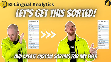 How To Sort Fields By Another Column In Power BI - Quick Trick