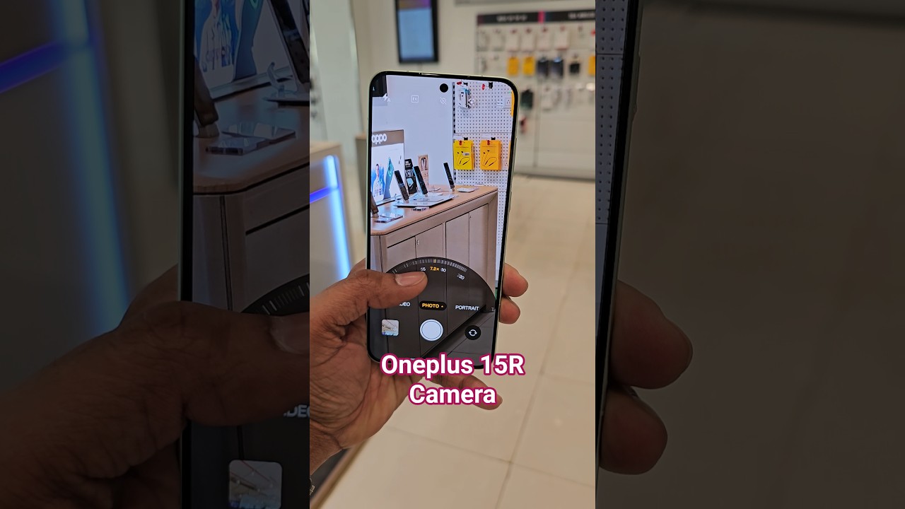 oneplus 15R camera 