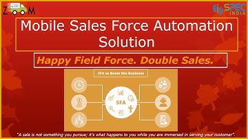 Happy Field Force, Double Sales – Owe it to Mobile Sales Force Automation Solution