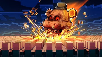 What Happens If FNAF Crashes Into Villagers?