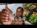 WEEKLY VLOG | NEW NAILS + MEAL PREPPING + GOING OUT &amp; MORE | SHANICE J.