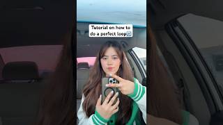 Tutorial on how to do a loop.🔃 #short #subscribe #trend #loop #tutorial #relatable #trending