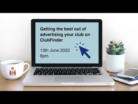Online Help Sessions for Clubs - Getting the most out of advertising your club on Club Finder