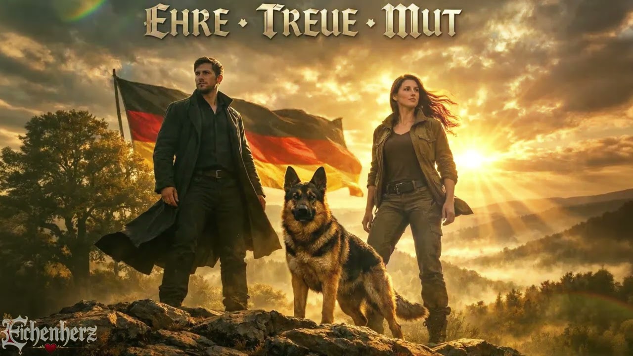 Ehre • Treue • Mut | Ein Volk, eine Flamme | Eichenherz