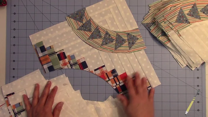 Paper Pieced Log Cabin Tutorial - Video 15