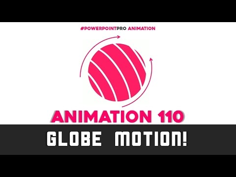 Globe Animation! (Microsoft PowerPoint 2013) | PowerPoint Pro