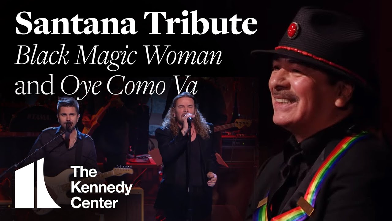 Black Magic Woman and Oye Como Va Santana Tribute   Juanes Tom Morello Fher Olvera   2013