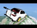 Realistic Cliff Drops #28 - BeamNG Drive Crashes | CrashBoomPunk