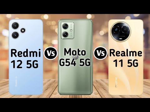 Redmi 12 5G Vs Realme 11 5G Vs Motorola G54 5G
