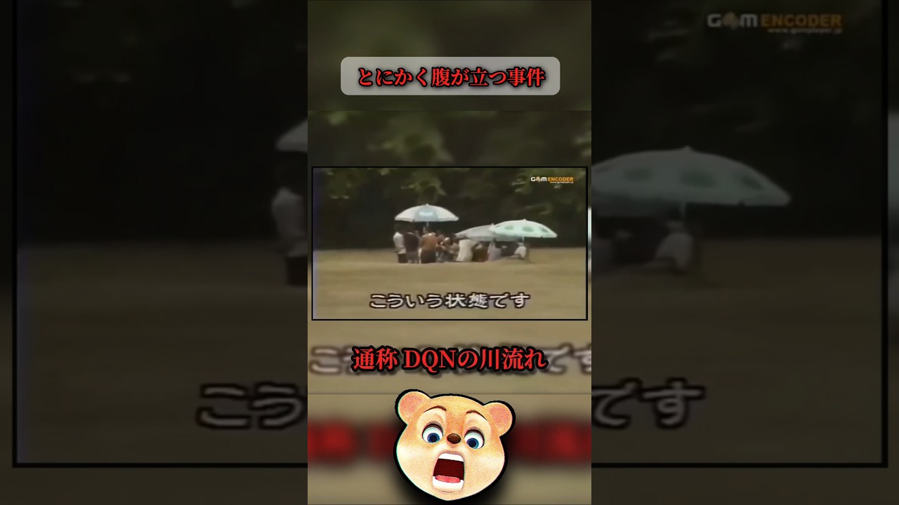 【とにかく腹が立つ事件】避難警告を無視し続けたDQNの末路。【DQNの川流れ】【玄倉川水難事故】#shorts #事件 #ニュース #怒り #衝撃
