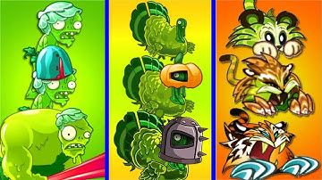 Pvz 2 Discovery - All Plants Have Many Shape Evolution NOOB - PRO - HACKER - GOD