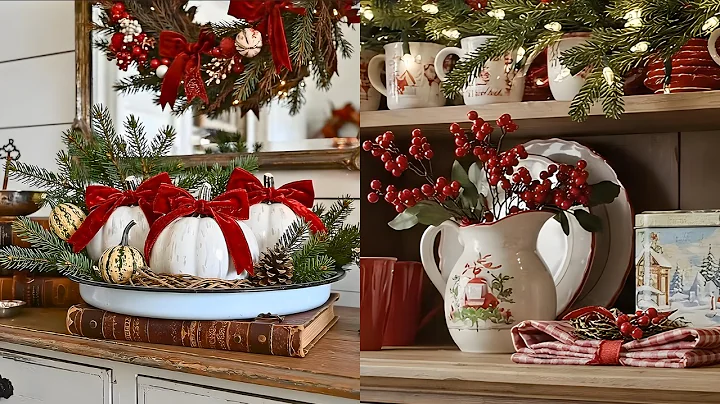 200+ Vintage Christmas Centerpieces: English Cottage Decor Guide