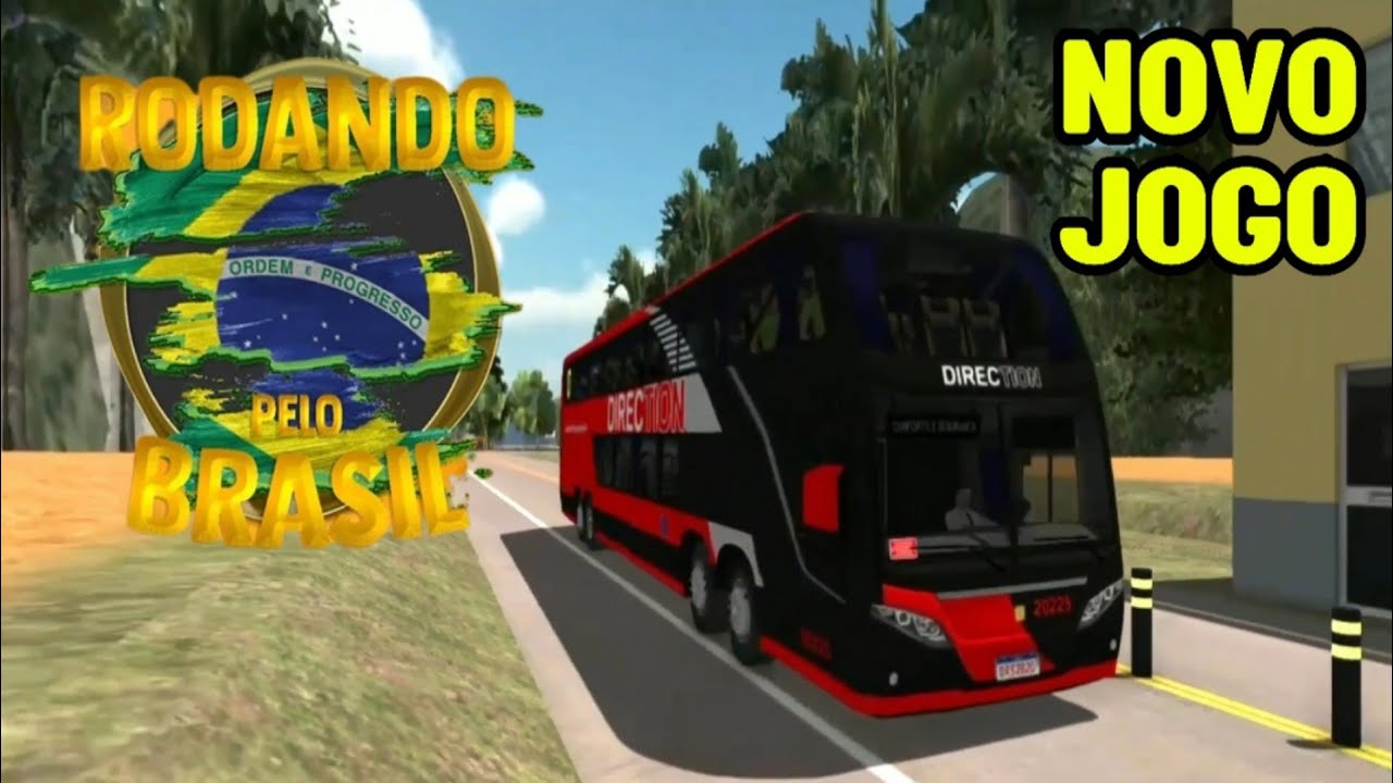 Novo Jogo de Ônibus Brasileiro para PC e Android - Rodando o Brasil 