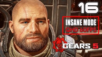 Gears 5 | Rocket Plan - The Train Turntable | Insane Gameplay Walkthrough Part 16 | No Commentary