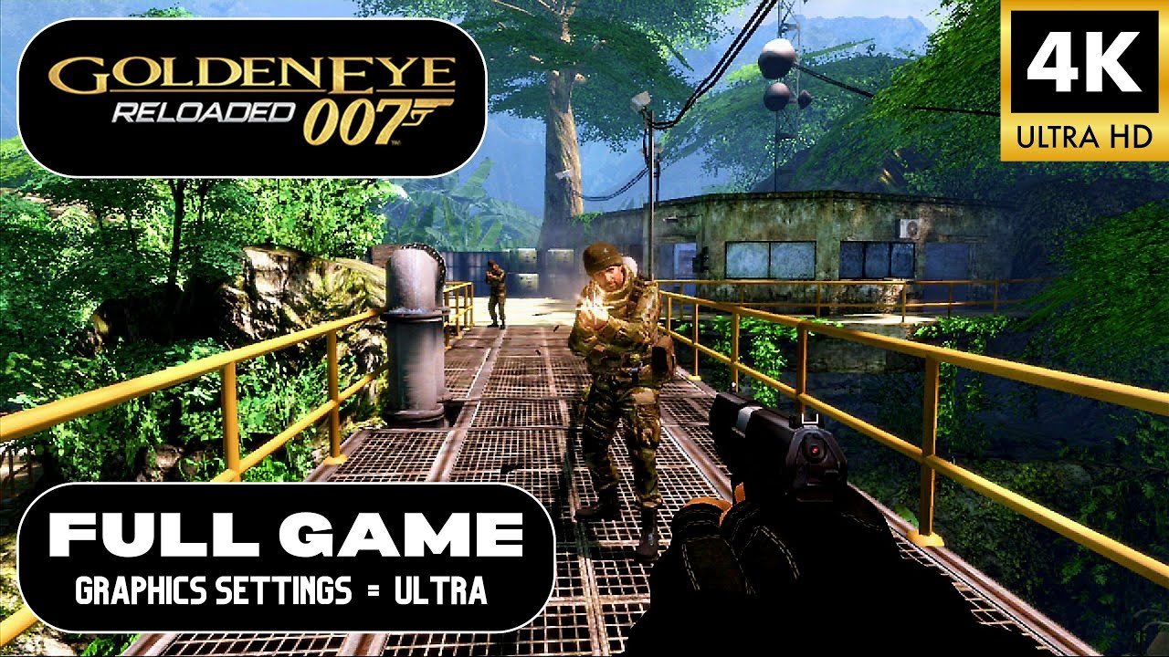 Goldeneye 007: Reloaded - Full Game Playthrough in 4K/60fps [PS3] [No  Commentary] 