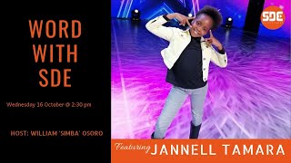 Jannelle Tamara, #EAGT  2nd runners up  on #WordWithSDE