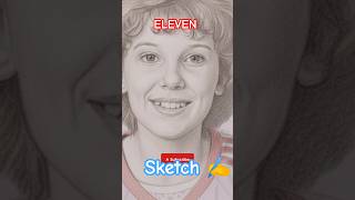 Drawing Eleven from strangers things❤️😱#strangerthings#art#eleven
