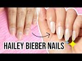 Hailey Bieber Nails - A Beginner Friendly Nail Tutorial for Beginners