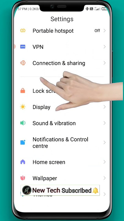 How to turn on control centre in redmi || #shorts