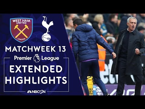 West Ham v. Tottenham | PREMIER LEAGUE HIGHLIGHTS | 11/23/19 | NBC Sports