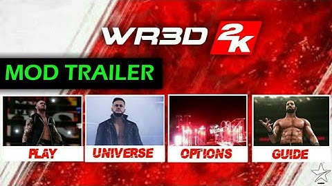 WR3D WWE MOD | WR3D 2K MOD V2 BY MT TRAILER | WR3D 2K V2 | WR3D BEST MOD OF ALL TIME