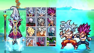 Whis' Divine Wrath: Confrontation with Goku MUI & Vegeta Ultra Ego