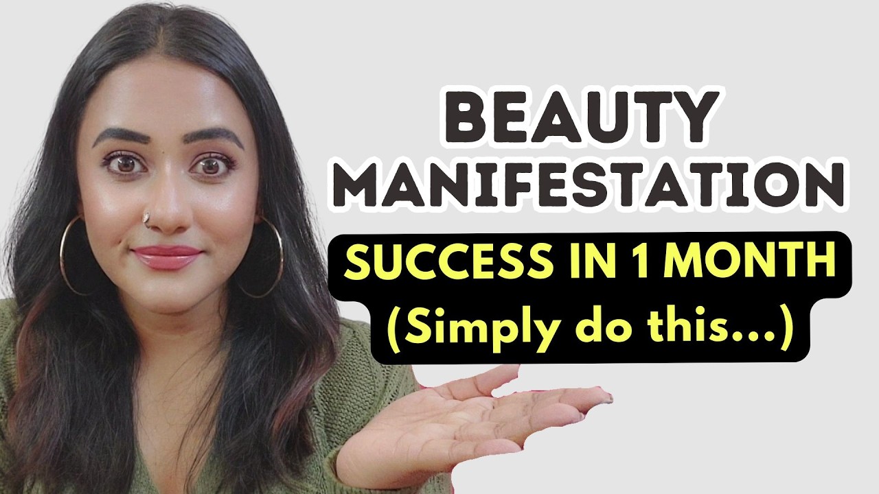 DO THIS ONCE A DAY to come closer to your BEAUTY MANIFESTATION.Most easy technique for Manifestation