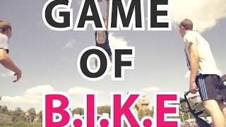 BMX GAME OF BIKE on trampoline