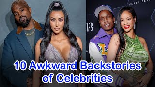 10 Awkward Backstories of Celebrities | Jackie Chan | Kim Kardashian | Colin Farrell