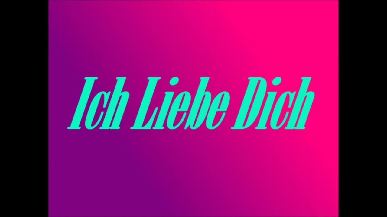 Araiza Strauss Ich Liebe Dich Youtube Ich Liebe Dich - YouTube