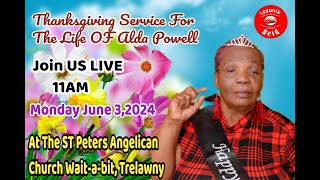 ALDA POWELL THANKSGIVING SERVICE