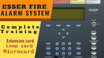 Esser Fire Alarm system Training | Specification of Esser IQ control C
