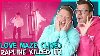 First time reaction to BTS (방탄소년단) Love Maze Live Stage Mix // Gay Guys React to BTS