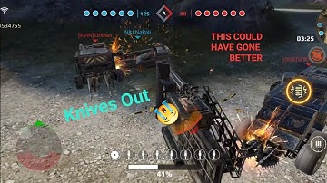 New "Knives Out" Game Mode An i Suck haha!! Crossout Mobile