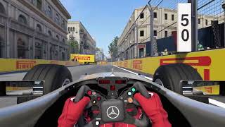 F1 2020 McLaren MP4-13 1998 @ Azerbaijan Baku (Enemy AI Level 50 Easy)