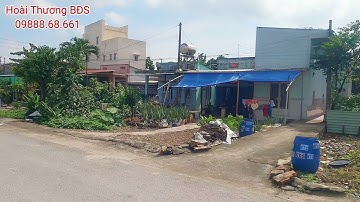 MẶT TIỀN ĐƯỜNG ỐNG NƯỚC ĐÔNG HÒA Tp. DĨ AN, SÁT BÊN QUỐC LỘ 1K