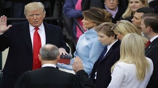 President Donald Trump breaks record for most prayers in inaugural ceremonies HD video Image of President Donald Trump breaks record for most prayers in inaugural ceremonies HD video