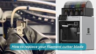 Learn How to Replace the Filament Cutter Blade on Bambu Lab X1 & P1 Printers🔧