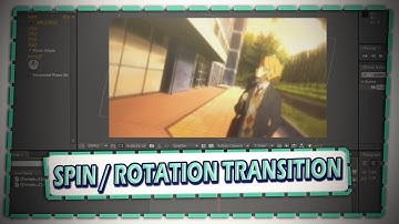 Tutorial | Spin / Rotation Transition • After Effects  [PT-BR]