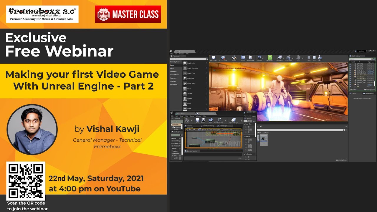 Master Class | Making your first Video game With Unreal Engine Part 2 ...