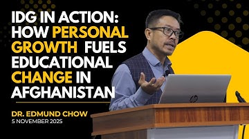 IDG in Action: How Personal Growth Fuels Educational Change in Afghanistan
