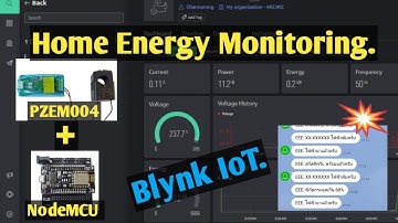 สอน Blynk IoT แจ้งเตือนไฟฟ้าขัดข้อง + Monitoring | PZEM004_NodeMCU_Blynk IoT | Arduino#51 | เฮ็ดสิดี