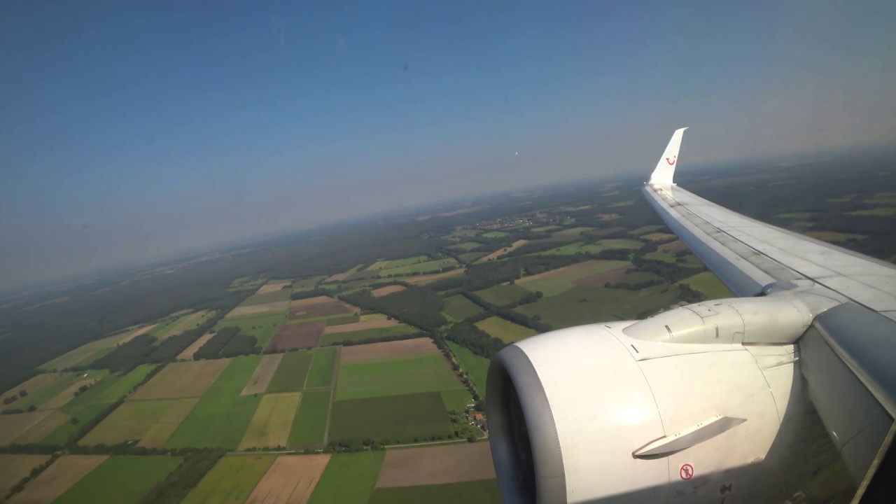TUI fly 737 Take Off Hannover 4K