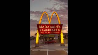 Ca. 1960’s Golden Arches McDonalds Sign ***GONE AS OF 2025***