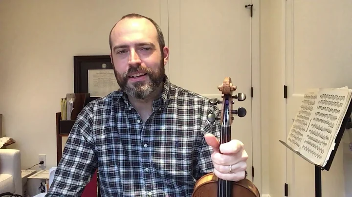 Posture and how to hold the violin