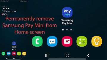 How Do I Remove Samsung Pay From My Home Screen : Sep 04, 2019 · follow these steps to remove samsung pay from your home screen: