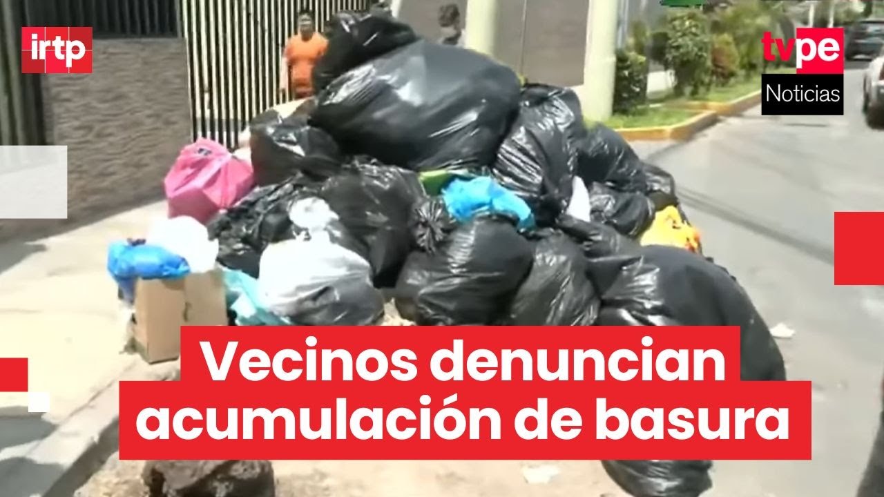Chorrillos: vecinos denuncian varios días sin recojo de basura y ...
