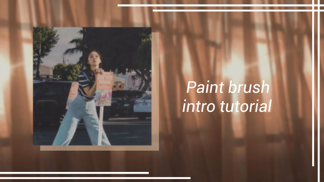 Paint brush intro tutorial||videostar🧡 - YouTube