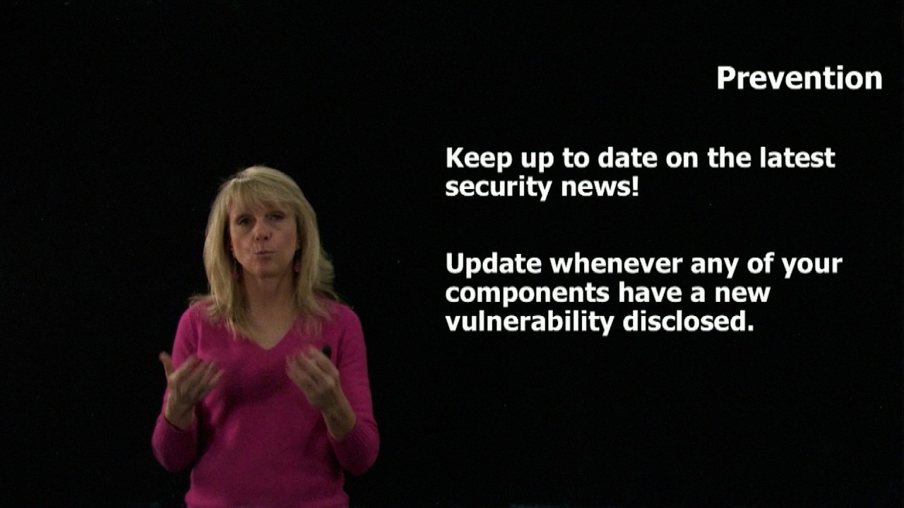 OWASP Top 10: A9 Using Components w/ Known Vulnerabilities & A10 ...