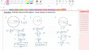 Math II 18 4 Volume of Spheres and Composite Shapes
